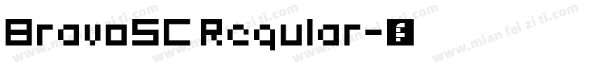 BravoSC Regular字体转换